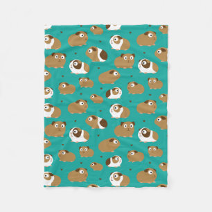 Manta Polar Cute Guinea Cerdos Fleece Blanket