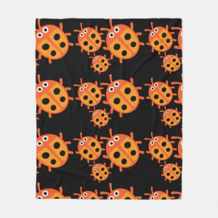 Manta Polar Cute Kids ladybird Family