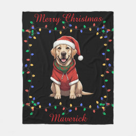 Manta Polar Cute Labrador Recuperar Fleece Blanket