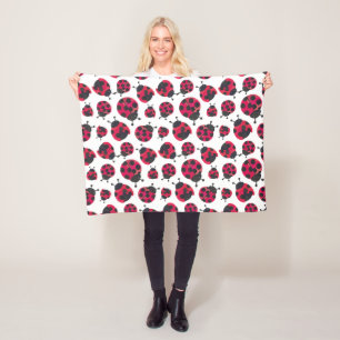 Manta Polar Cute Ladybug