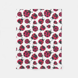 Manta Polar Cute Ladybug