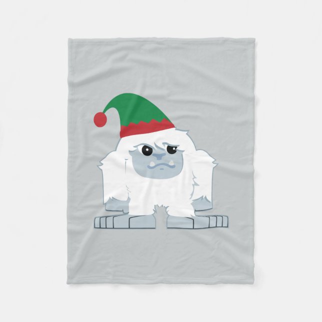 Manta Polar Cute Navidades Elf Yeti (Anverso)