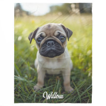 Cute Pug Personalizado