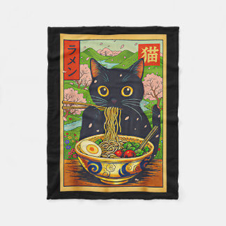 Manta Polar Cute Ramen Cat Nature Flowers Noodle Anime