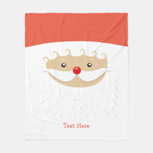 Manta Polar Cute Santa