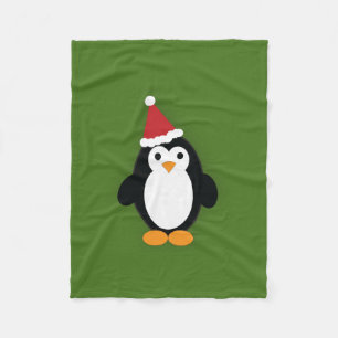 Manta Polar Cute Santa Penguin