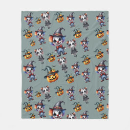 Manta Polar Cute Scary Funny Halloween