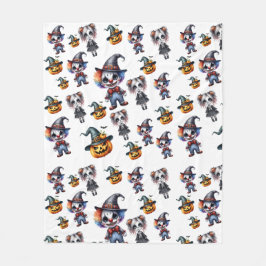 Manta Polar Cute Scary Funny Halloween