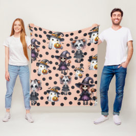 Manta Polar Cute Scary Funny Halloween