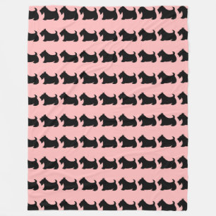 Manta Polar Cute Scottish Terrier Scotty Dog Blanket Gift