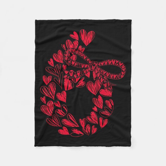 Manta Polar Cute Six Seven Love 67 Hearts Couple Number 6 Comf (Anverso)