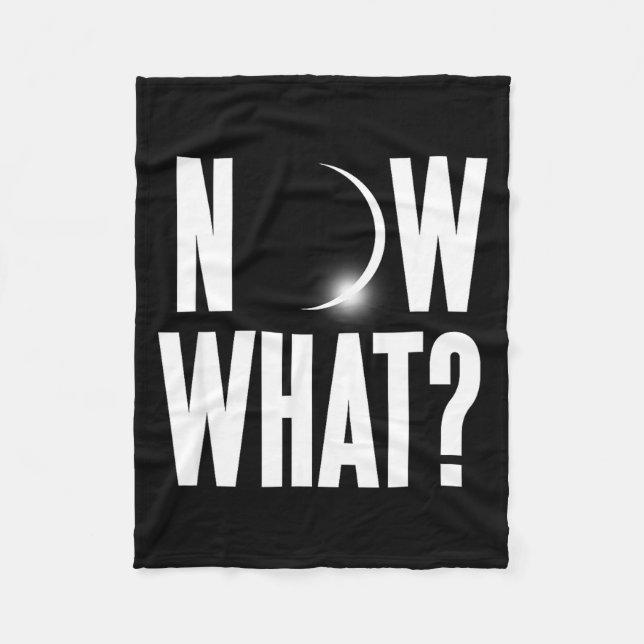 Manta Polar Cute Solar Eclipse August 2017 (Anverso)