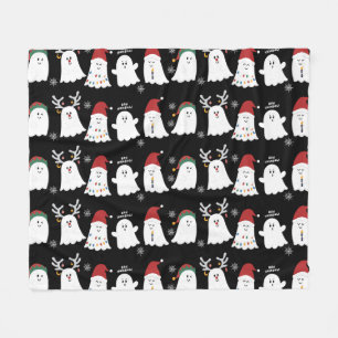 Manta Polar Cute Spooky Navidades Ghost Fleece Blanket