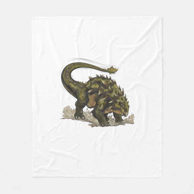 Manta Polar Cute Stegosaurus  (Anverso)