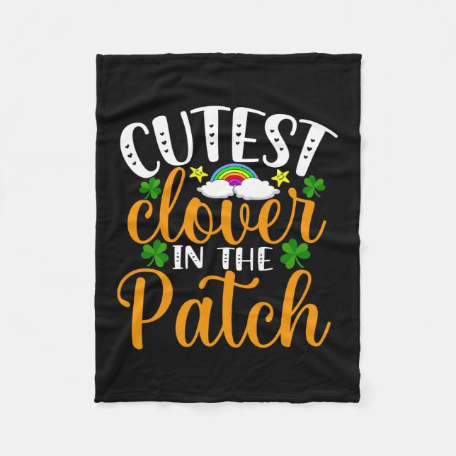 Manta Polar Cutest Clover In the Patch (Anverso)