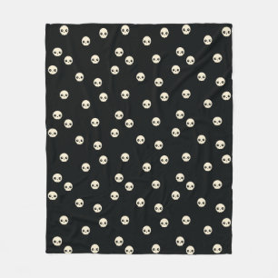 Manta Polar Cuto Skulls Fleece Blanket