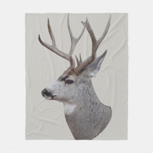 Manta Polar D27 Mule Deer Buck Head (Anverso)