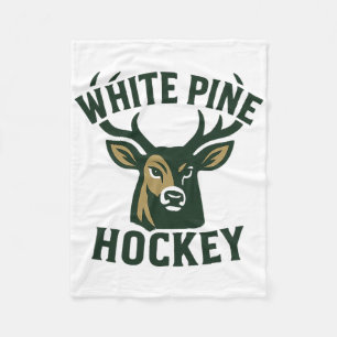 Manta Polar D de Hockey Bucks de White Pine Universidad Oficia
