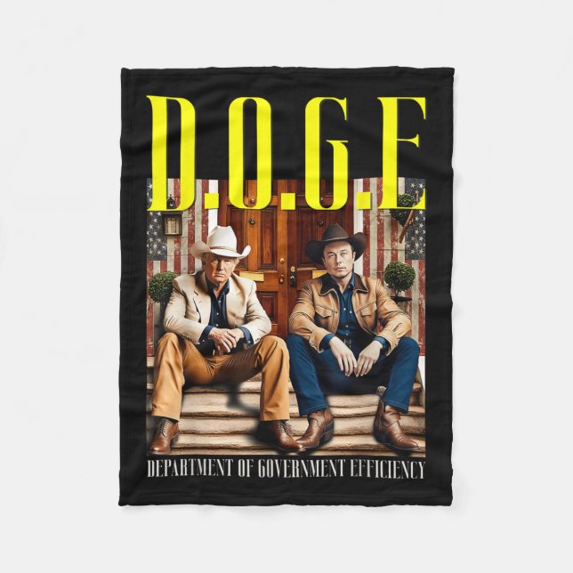 Manta Polar D.O.P. Por ejemplo, Departamento De Eficiencia Gub (Anverso)