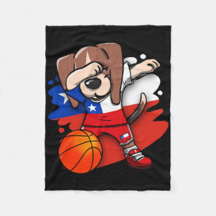 Manta Polar Dabbing Beagle Chile Jersey Amantes de Calavera Ch