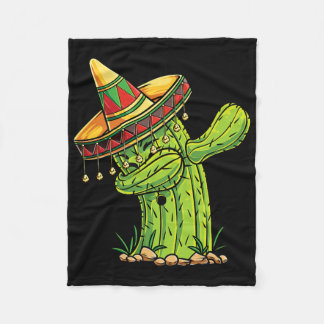 Manta Polar Dabbing Cactus T Shirt Cinco De Mayo Boys Kids Men