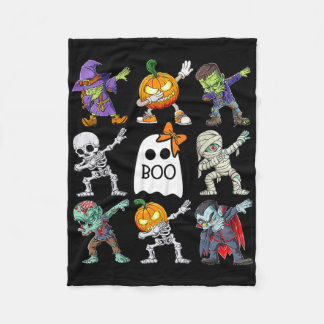 Manta Polar Dabbing Halloween Boys Skeleton Zombie Pumpkin Uni