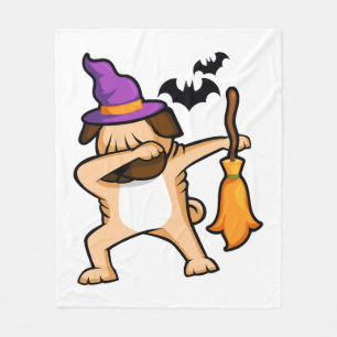 Manta Polar Dabbing Halloween Pug Dog