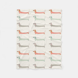 Manta Polar Dachshund Cosy Throw