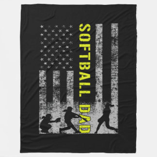 Manta Polar Dad Softball FD Black