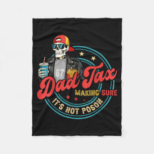 Manta Polar Dad Tax Asegurándose de que no sea veneno para hom