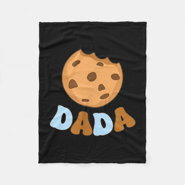 Manta Polar Dada Cookies Milk Sweet One 1st Birthday Family Ma (Anverso)