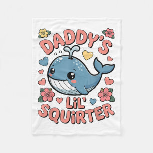 Manta Polar Daddys Lil Squirter Gracioso Humo Adulto Inapropia