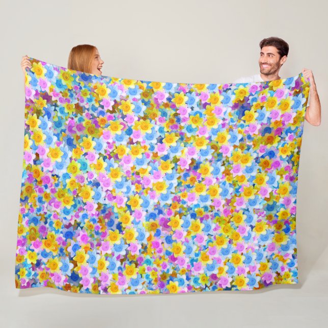 Manta Polar Daffodil Delight, Gran Funda De Fleece (In situ)