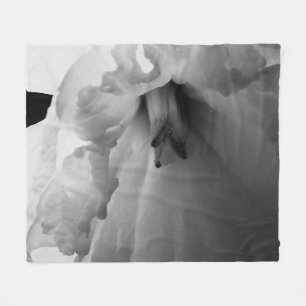 Manta Polar Daffodil Fotografía en blanco y negro