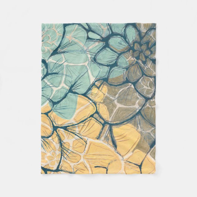 Manta Polar Dahlia Dance I (Anverso)