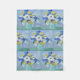 Manta Polar Daisies En Una Vase