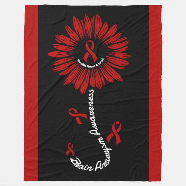 Manta Polar Daisy... Aneuralismo cerebral (Anverso)