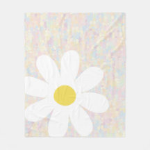 Daisy blanco con puntos pastel
