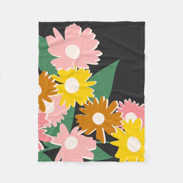 Manta Polar Daisy Delight (Anverso)