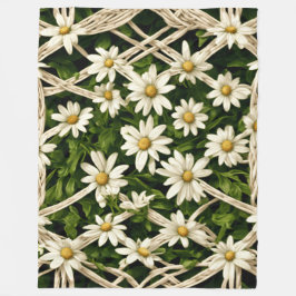 Manta Polar Daisy Dream Fleece Blanket - Large