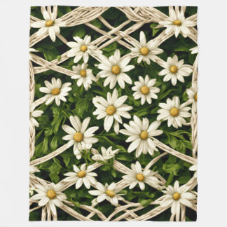 Manta Polar Daisy Dream Fleece Blanket - Large
