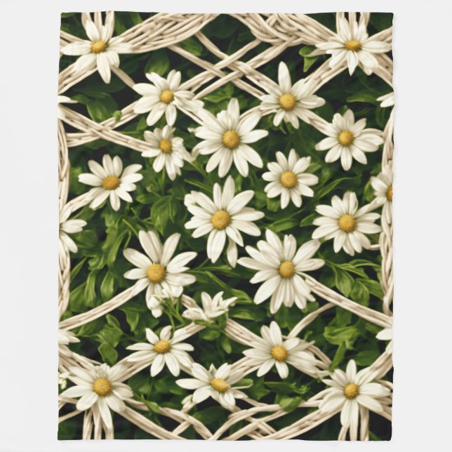 Manta Polar Daisy Dream Fleece Blanket - Large (Anverso)