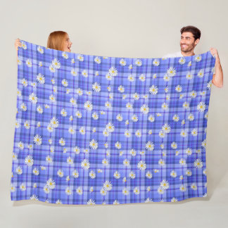 Manta Polar Daisy Plaid Blues