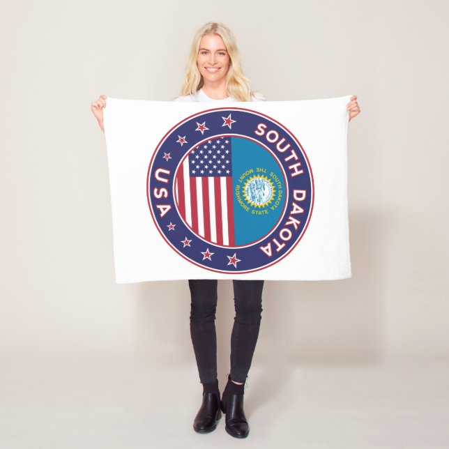 Manta Polar Dakota del Sur (In situ)