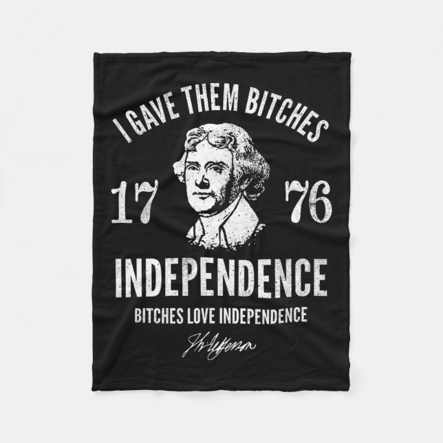 Manta Polar Dales Independencia 1776 (Anverso)