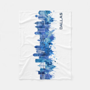 Manta Polar Dallas Texas Skyline Blue