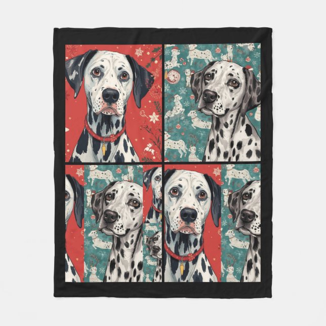 Manta Polar Dalmatian blanket (Anverso)