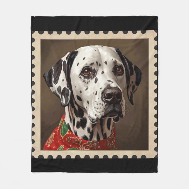 Manta Polar Dalmatian blanket (Anverso)