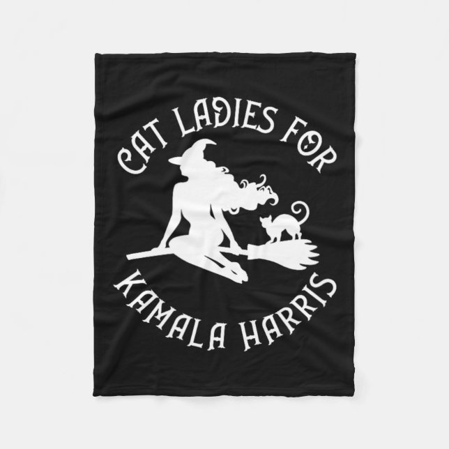 Manta Polar Damas De Kamala Harris Wiccan Pagan Cheeky Witch (Anverso)