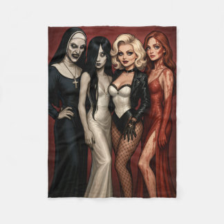 Manta Polar Damas del horror glamurosas
